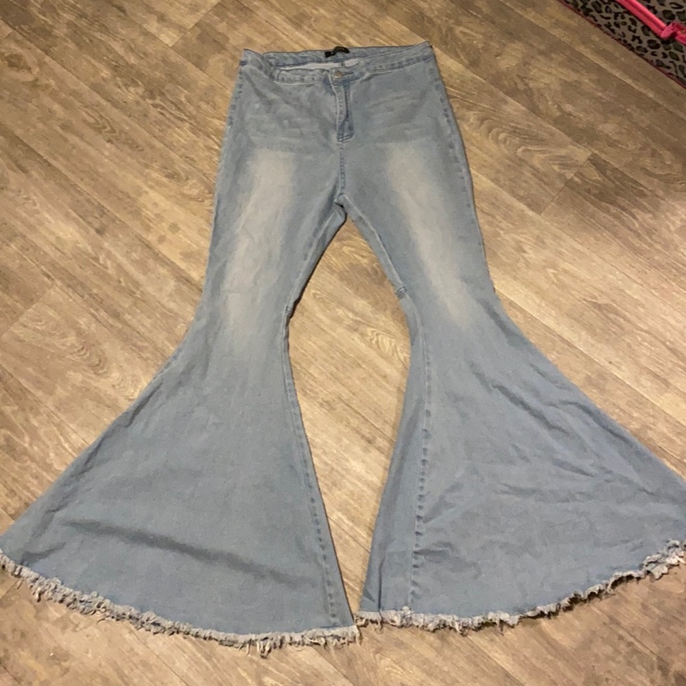 Bell bottom jeans